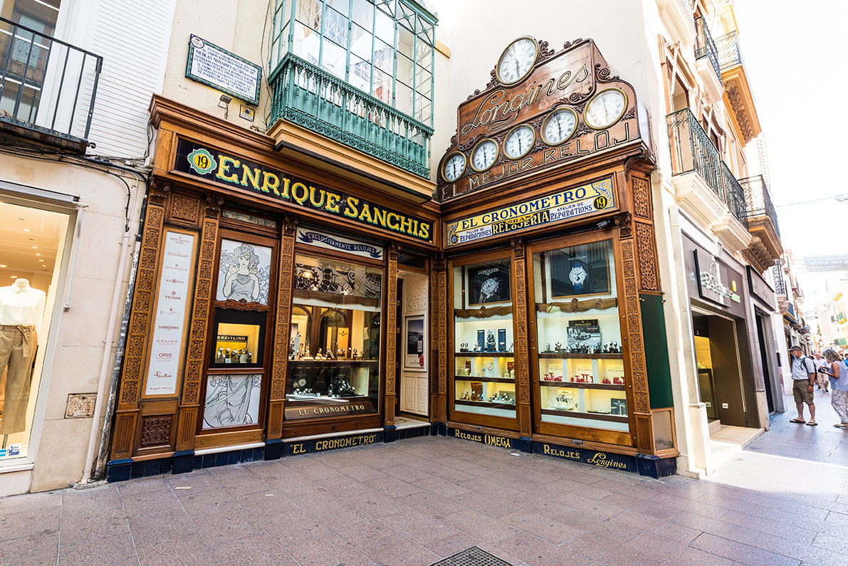 Tienda de la calle Sierpes